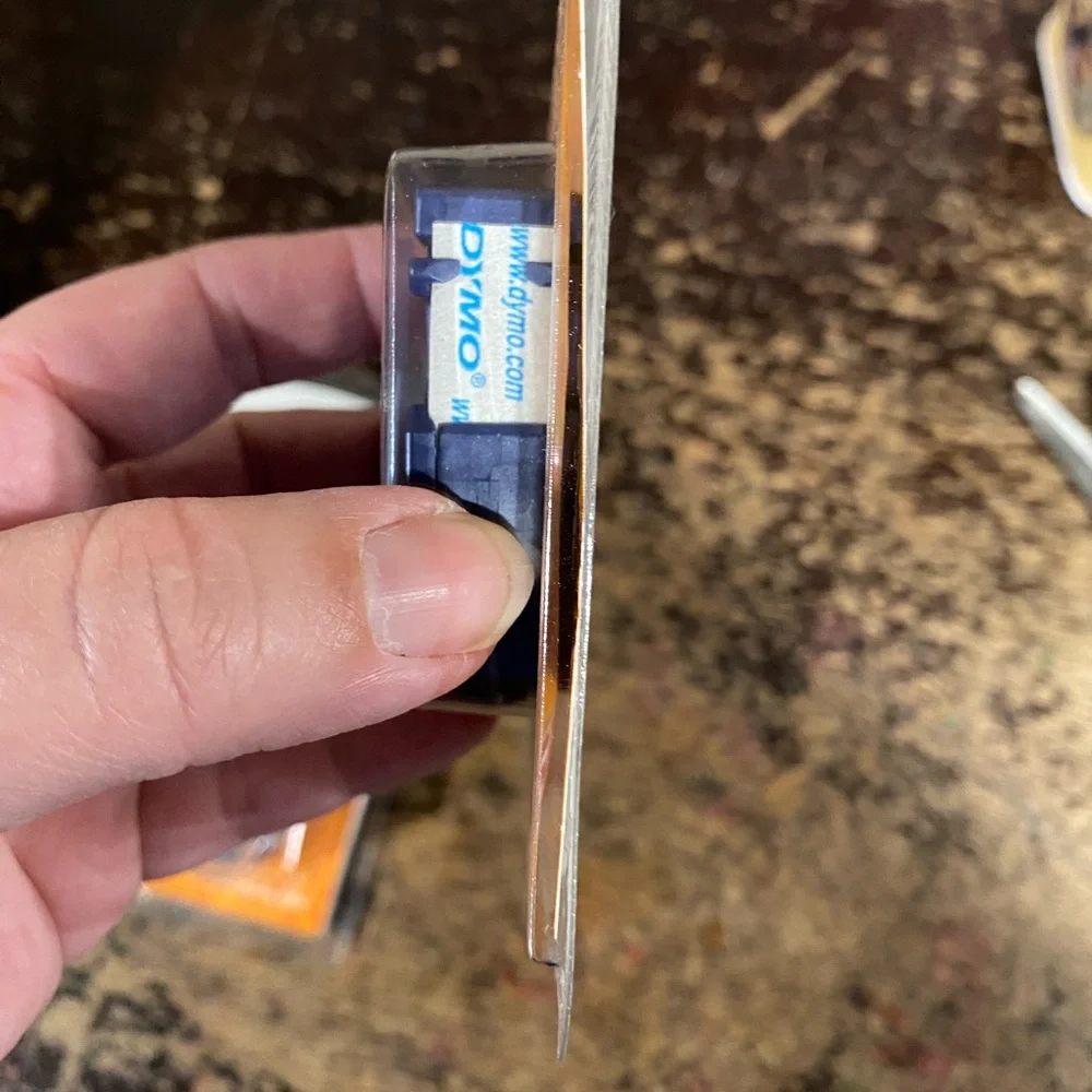 DYMO Label Refill Pack - White and Clear